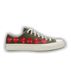 Comme des Garçons Play x Converse Chuck 70 Low Top 'Multi Heart'