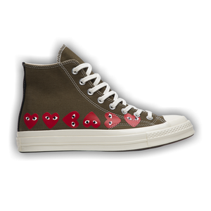Comme des Garçons Play x Converse Chuck 70 Hi Top 'Multi Heart'
