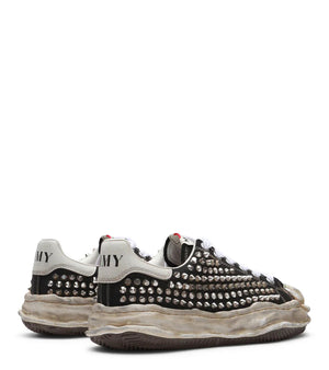 Maison Mihara Yasuhiro Blakey OG Sole Studded Canvas Low 'Black White'