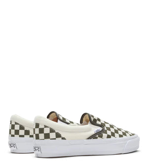 Vans Classic Slip-On 98 LX 'Checkerboard - Grape Leaf Green'