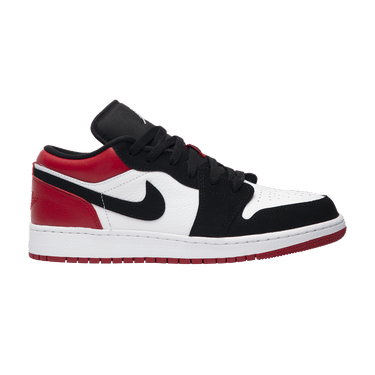 Air Jordan 1 Low GS 'Black Toe'