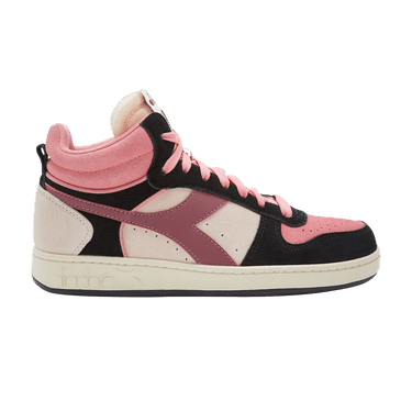 Diadora Wmns Magic Basket Demi Suede 'Black Silver Peony'