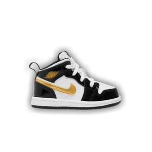 Air Jordan 1 Mid Patent SE TD 'Black Gold'
