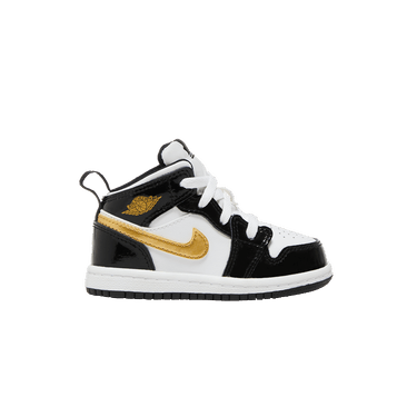 Air Jordan 1 Mid Patent SE TD 'Black Gold'