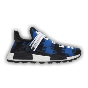 Pharrell x Billionaire Boys Club x adidas NMD Human Race Trail 'Blue Plaid'