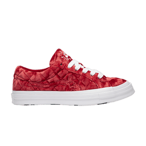 Golf Le Fleur x Converse One Star 'Quilted Velvet Cherry'