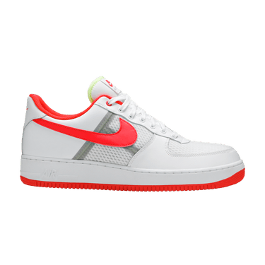 Nike Air Force 1 Low 'Transparent White Crimson'