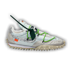 Off-White x Nike Wmns Waffle Racer 'Electric Green'