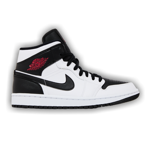 Wmns Air Jordan 1 Mid 'White Black'