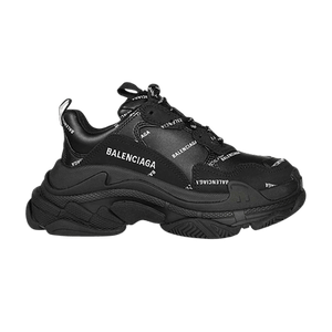 Balenciaga Wmns Triple S Sneaker 'Black Logo'