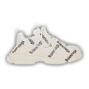 Balenciaga Wmns Triple S 'Logotype - White'