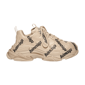 Balenciaga Wmns Triple S 'Logotype - Beige'