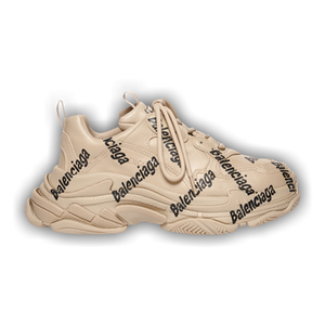 Balenciaga Wmns Triple S 'Logotype - Beige'