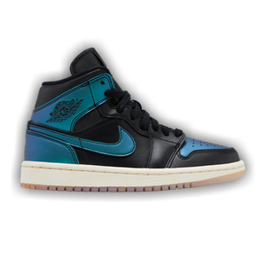 Wmns Air Jordan 1 Mid 'Metallic Turquoise'