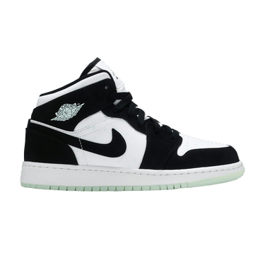 Air Jordan 1 Mid SE GS 'Glow in the Dark Panda'