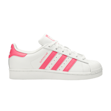 Adidas Superstar J 'White Real Pink'