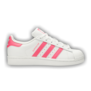 Adidas Superstar J 'White Real Pink'