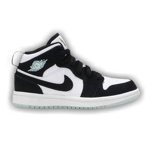Air Jordan 1 Mid SE PS 'Glow in the Dark Panda'