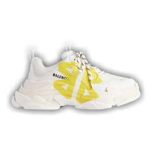 Balenciaga Triple S Sneaker 'Tape Type - White Yellow'