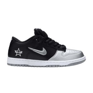 Supreme x Nike Dunk SB Low QS 'Metallic Silver'