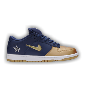 Supreme x Nike Dunk SB Low QS 'Metallic Gold'