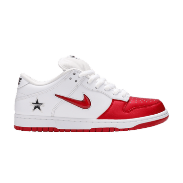 Supreme x Nike Dunk SB Low 'Varsity Red'