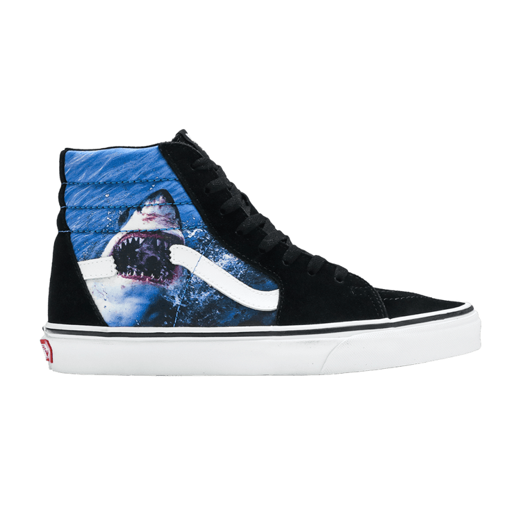 Shark Week x Vans Sk8-Hi 'Black Blue' VN0A4BV6XKC