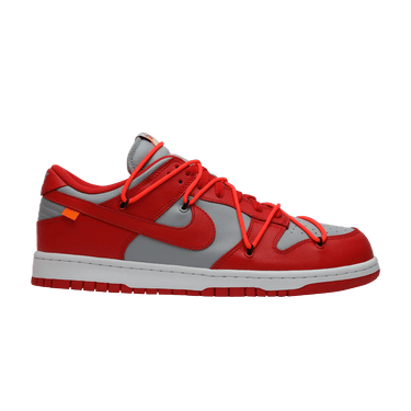 Off-White x Nike Dunk Low 'University Red'