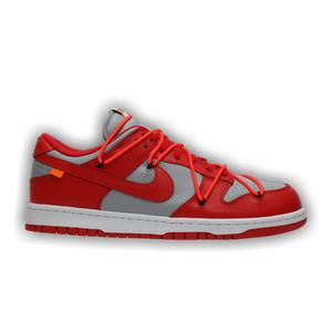 Off-White x Nike Dunk Low 'University Red'