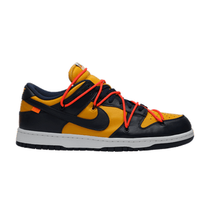 Off-White x Nike Dunk Low 'University Gold'