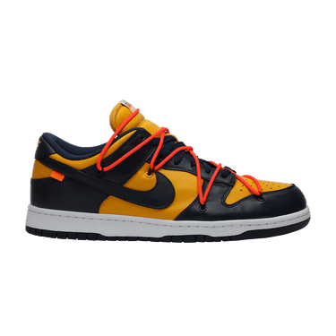 Off-White x Nike Dunk Low 'University Gold'