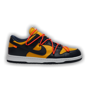 Off-White x Nike Dunk Low 'University Gold'