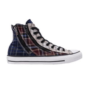 Converse Wmns Chuck Taylor All Star Double Zip Hi 'Blue Plaid'
