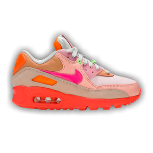Nike Wmns Air Max 90 'Platinum Crimson'