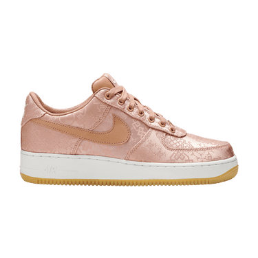 CLOT x Nike Air Force 1 Low Premium 'Rose Gold Silk'