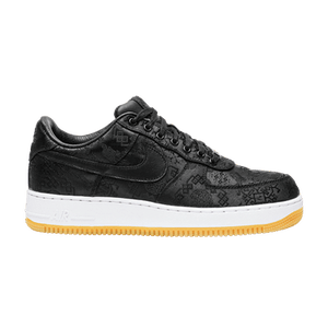 Fragment Design x CLOT x Nike Air Force 1 'Black Silk'