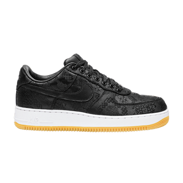 Fragment Design x CLOT x Nike Air Force 1 'Black Silk'