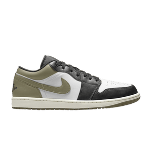 Air Jordan 1 Low 'Black Toe Medium Olive'