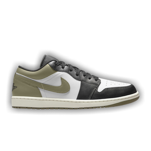 Air Jordan 1 Low 'Black Toe Medium Olive'