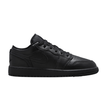 Air Jordan 1 Low GS 'Triple Black' 2022