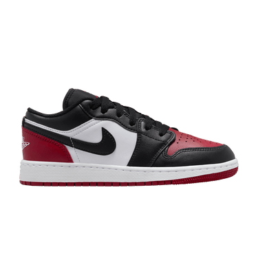 Air Jordan 1 Low GS 'Bred Toe 2.0'