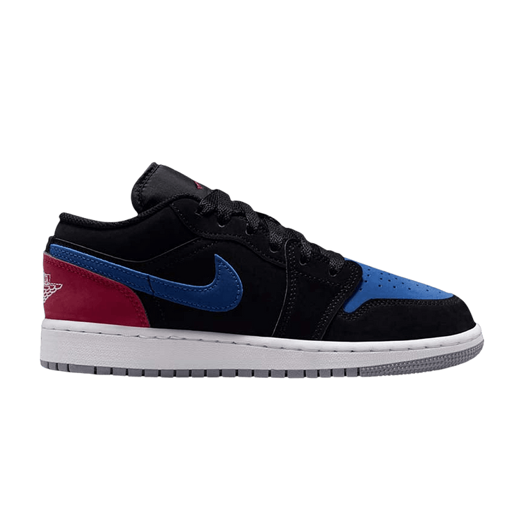 Air Jordan 1 Low GS 'Black True Blue Red' 553560 049