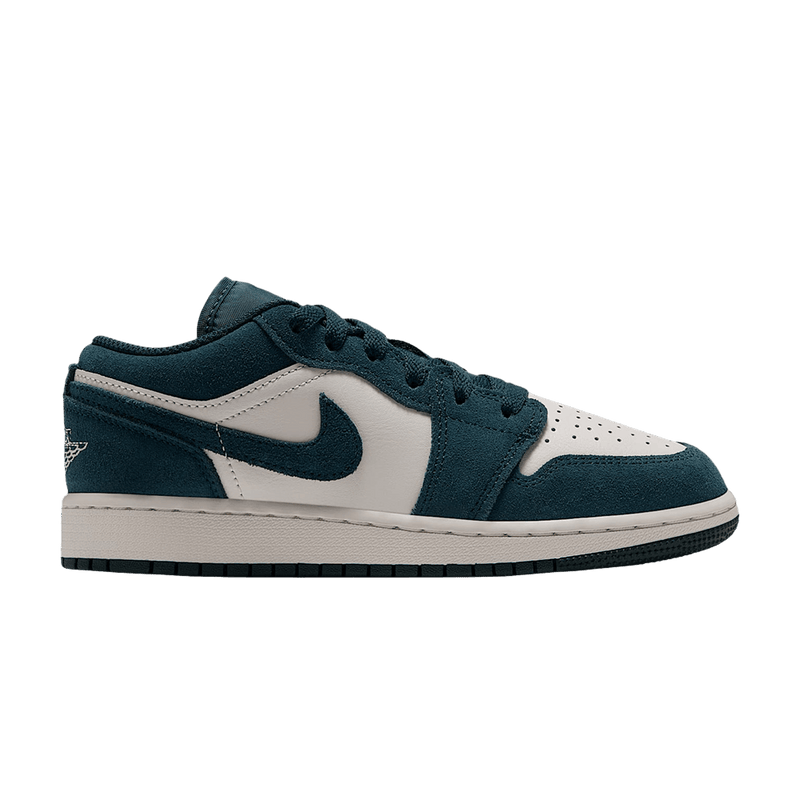 Air Jordan 1 Low GS 'Midnight Spruce Pale Ivory Light Orewood Brown' 553560 303