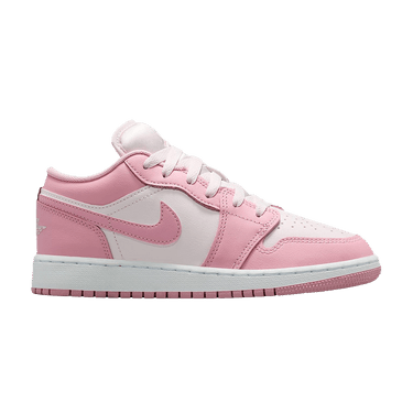 Air Jordan 1 Low GS 'Medium Soft Pink/White/Pearl Pink'