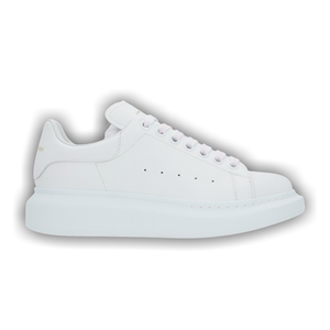 Alexander McQueen Wmns Oversized Sneaker 'White Pink Laces'