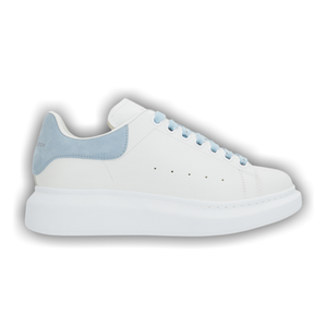 Alexander McQueen Wmns Oversized Sneaker 'White Powder Blue' 2024