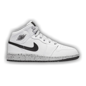 Air Jordan 1 Retro Mid GS 'White Cement'