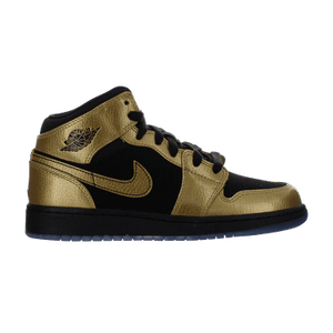 Air Jordan 1 Mid BG 'Metallic Gold Coin'