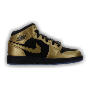 Air Jordan 1 Mid BG 'Metallic Gold Coin'