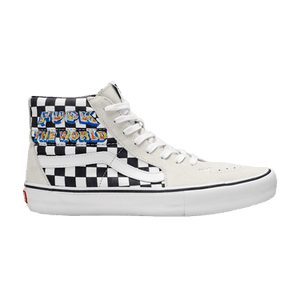 Supreme x Vans Sk8 Hi 'Fuck The World - White'